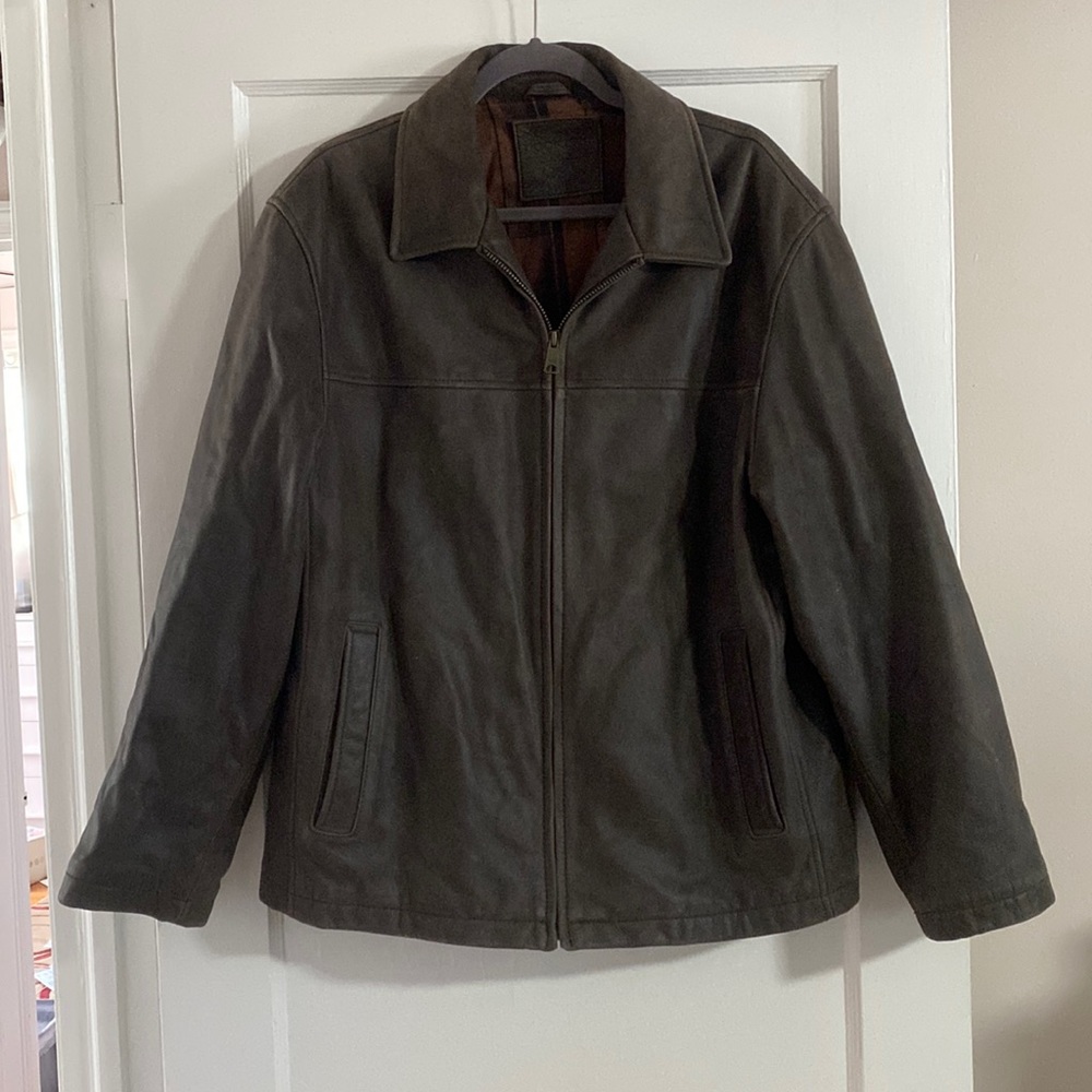Men’s Dockers Genuine Leather Coat